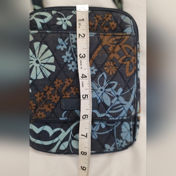 Vera Bradley Retired Midnight Blues Crossbody / Shoulder Purse EUC - Picture 9 of 9